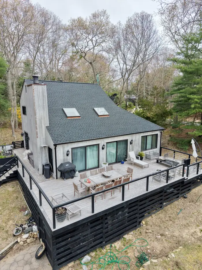 Roofing project in East Hampton, NY